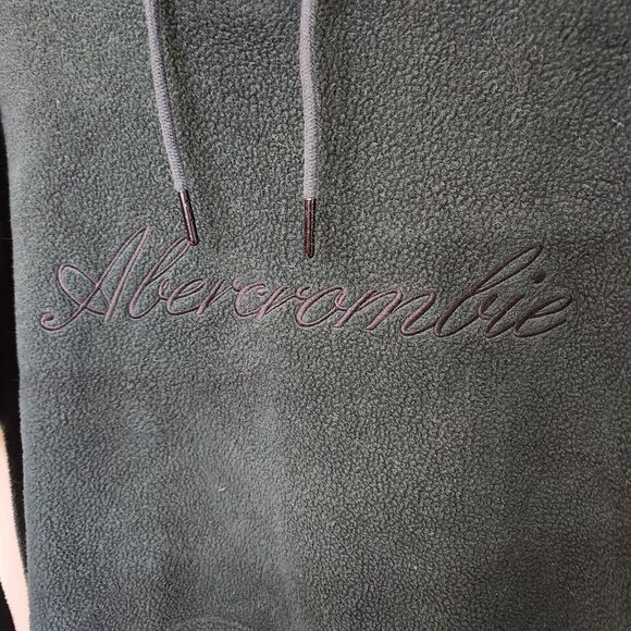 Abercrombie & Fitch Soft A&F Fleece Relaxed Hooded Woman's Medium 1287 - Picture 2 of 8